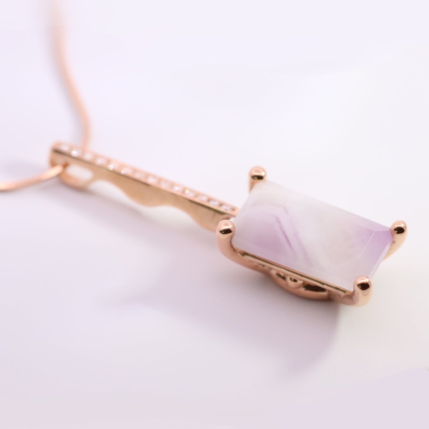 [Originate] cloud amethyst pendant