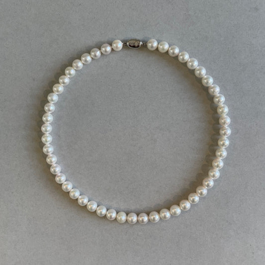 Akoya pearl necklace 7.5-8mm 43cm